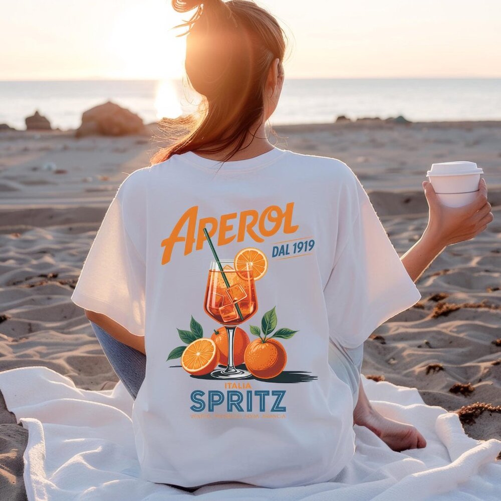Aperol Spritz T-Shirt – Unisex Summer Graphic Tee